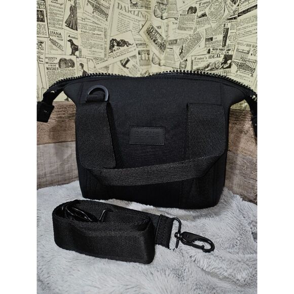 Dagne Dover Neoprene XS Landon Carryall Black Onyx New - Picture 4 of 6